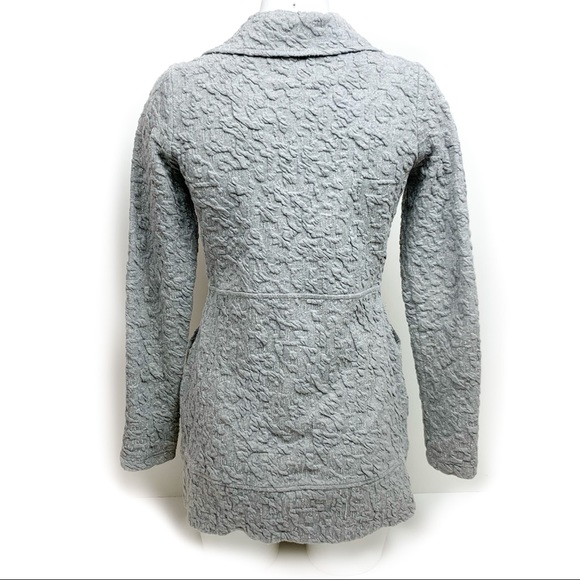 Tonia DeBellis Remy Coat Grey Textile XS - Picture 3 of 6